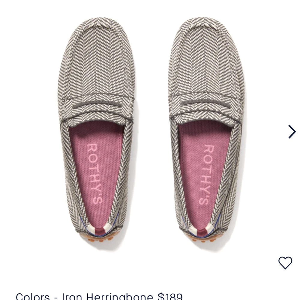 Herringbone Rothy Driver size 7